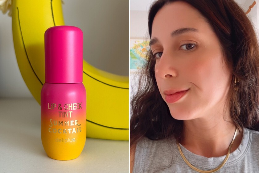 He probado el tinte de labios viral y agotadísimo de Mercadona y ya no uso ningún otro: deja un rubor muy natural
