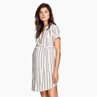 Tres looks premamá cómodos y chic para ir a trabajar en pleno verano 