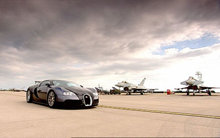 Bugatti Veyron vs Eurofighter