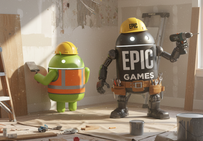 Play Store Google Epic Games