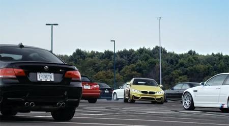 El BMW M4 Coupé se mueve rápido entre sus antepasados