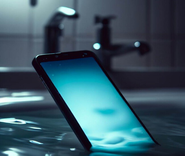 Movil En La Ducha