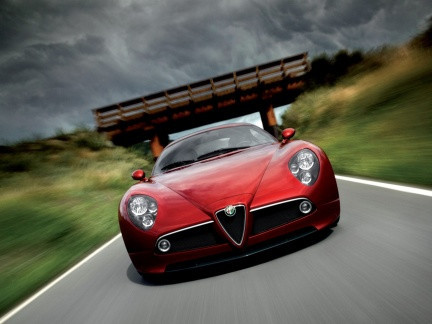 Alfa 8C Competizione, obra de arte