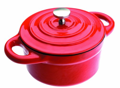 IBILI - Mini cocotte redonda roja 10 x 4,5 cm