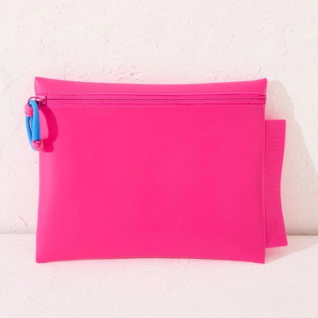 Bolsa bañador- bikini impermeable fucsia
