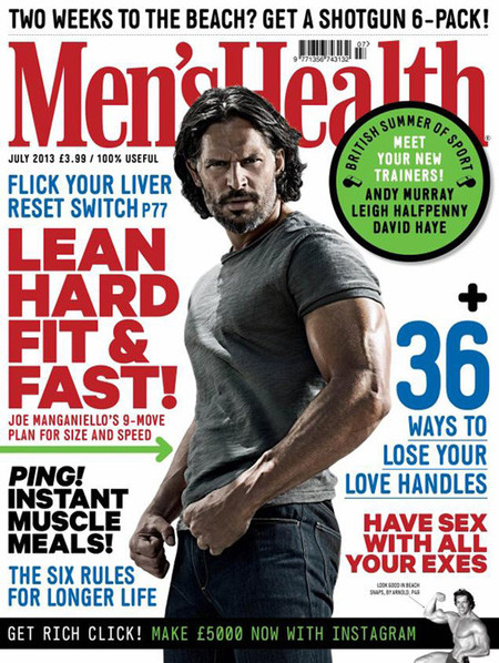 Joe Manganiello... ¡Tú sí que eres un armario empotrado y no lo que yo tengo en casa!