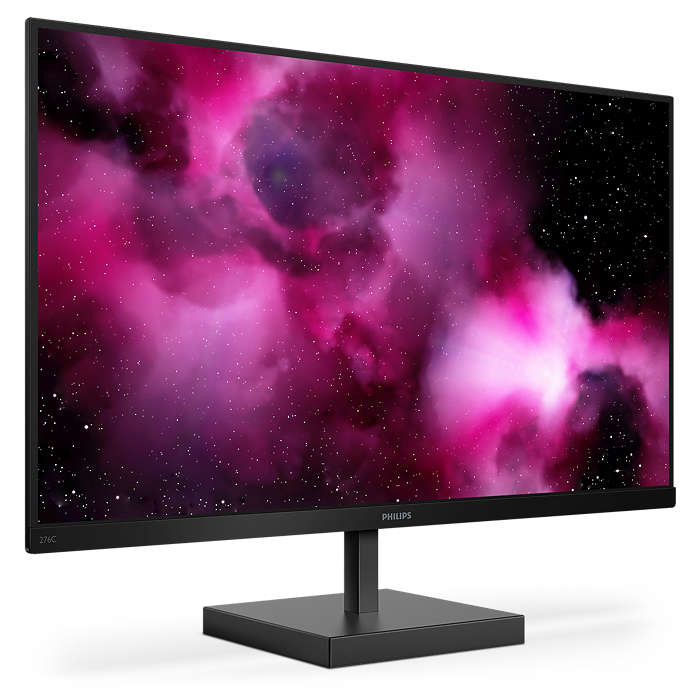 Philips tiene nuevo monitor: el Philips 276C8 luce un diseño estilizado en unas 27 pulgadas con resolución QHD