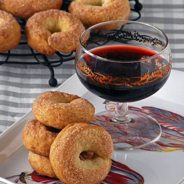 Rosquillas de vino blanco, aceite y limón: receta para una sobremesa dulce