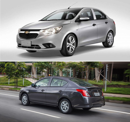 Chevrolet Aveo Vs Nissan Versa 7