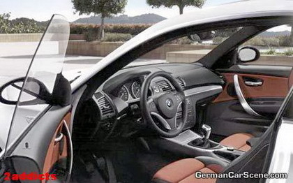 Mirada indiscreta: filtradas las fotos del interior del BMW Serie 1 Coupé