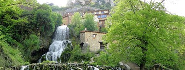 En Burgos hay un pueblo partido en dos por una cascada, un fenómeno único en España