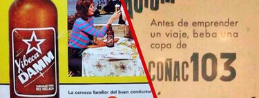 Una copa de coñac antes de conducir, una cervecita para los niños o un cigarro para el asmático. Los anuncios de los años 60 ahora harían enfurecer a la DGT