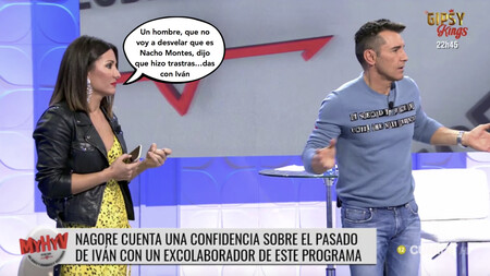 ¡Confidencia! Nagore Robles revela en 'MyHyV' una información sobre un ex colaborador que cuestiona la heterosexualidad de Iván González en plena crisis con Oriana