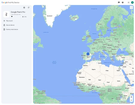 Android デバイスの検索
