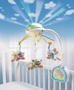 Los 10 juguetes más queridos: Móvil ositos mimosos con control remoto, dulces sueños