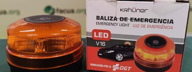 FACUA cree que un montón de balizas V16 