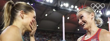 'Coopetición': el valor del atletismo que ha hecho compartir medalla de oro a dos saltadoras en el Mundial de Budapest