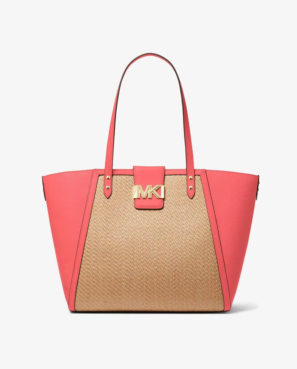 Bolso de hombro Karlie tote en rosa