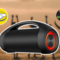 Esta bocina portátil ofrece gran autonomía, resistencia al agua y 50W de potencia; y cuesta poco más de 900 pesos en Mercado Libre