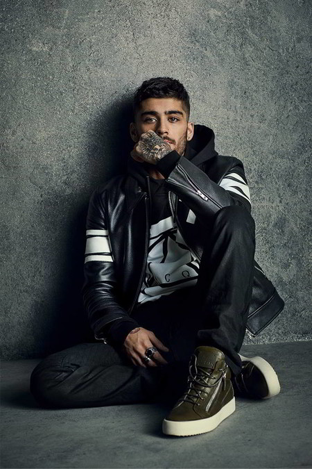 En los zapatos de Zayn: así luce su increíble colaboración con Giuseppe Zanotti