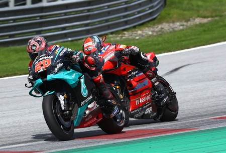 Quartararo Petrucci Austria Motogp 2020