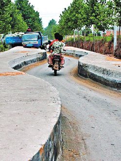 Medidas chinas para controlar la velocidad en carretera