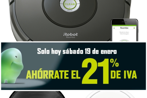 Día sin IVA del El Corte inglés: mejores ofertas en robots aspiradores 