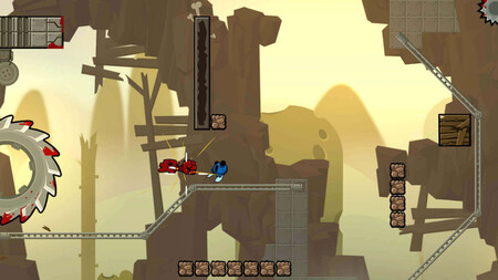 La jugabilidad y los niveles de Super Meat Boy Forever en todo su esplendor en más de tres horas de gameplay