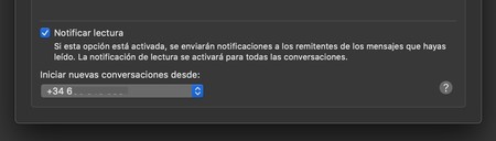 Preferencias Imessage Mac