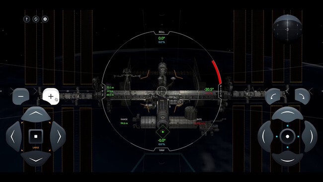 Simulador Dock Estacion Espacial Spacex