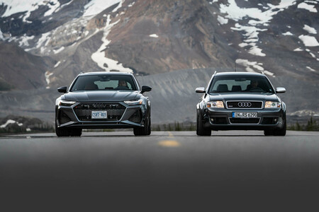 Audi RS 6 Avant C8 y RS 6 Avant C5