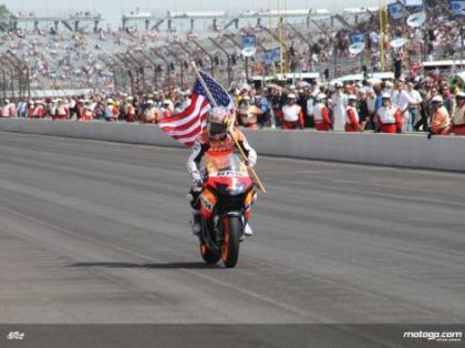 Nicky Hayden en IndianÃ¡polis