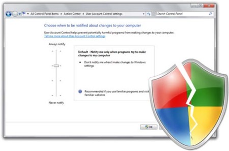 Windows 7 tiene un serio problema de seguridad con UAC