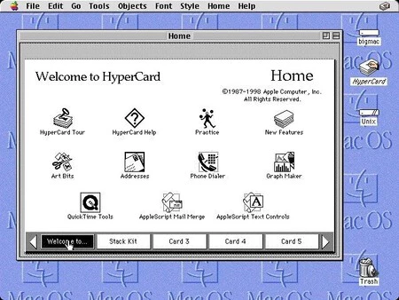 Hypercard Historia