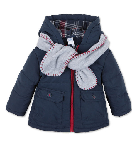 Chaqueton Azul Marino Bebe