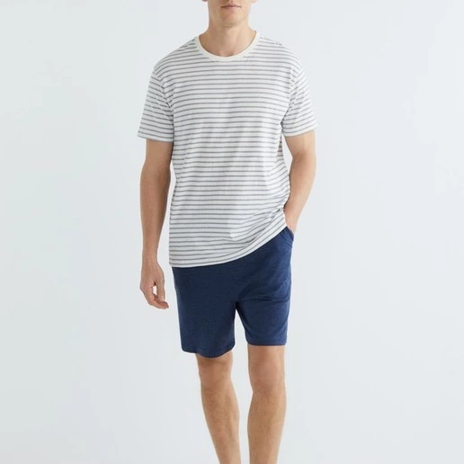 Pijama de punto corto de hombre