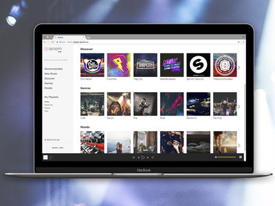 Qroom, escucha música gratuita e ilimitada de forma sencilla desde la web o tu iPhone