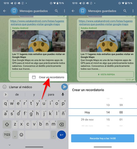 Programando Mensajes Telegram