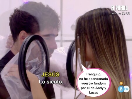 'Secret Story: la casa de los secretos': así ha sido el reencuentro (con calabazas) entre Jesús de los Gemeliers y su exnovia Natalia