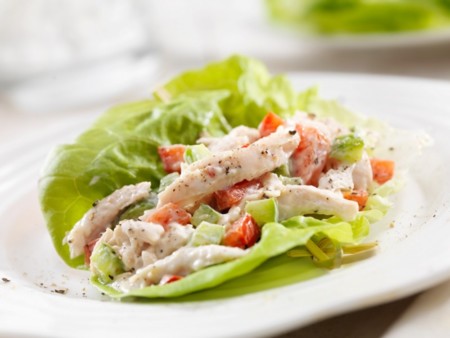 Cenas proteicas rápidas y fáciles: ensalada de pollo escabechado (XV)