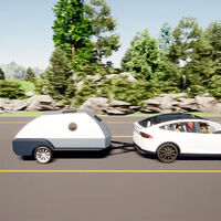 Esta minicaravana lleva la casa a cuestas y recarga coches eléctricos, aunque no es nada barata