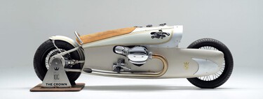 No, no es un cohete de la NASA. Es la última moto custom de BMW que celebra 100 años. Y se pone a 180 km/h