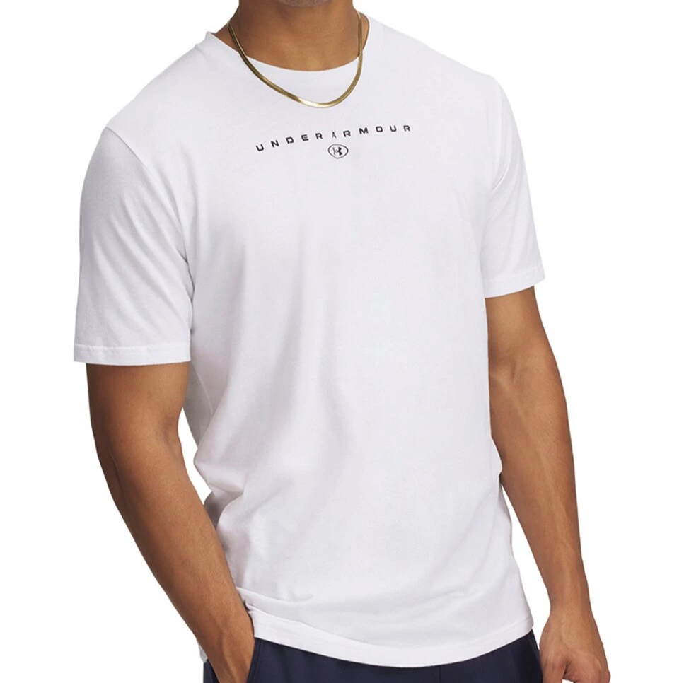 Camiseta de hombre UA M Stacked Logo SS Under Armour
