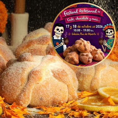Lánzate al Festival Artesanal de Café, Chocolate y Más edición Pan de Muerto con cemitas, tamales y varias actividades  