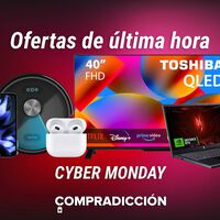 Teles, portátiles y más: las cinco mejores ofertas del Cyber Monday hoy 1 de diciembre
