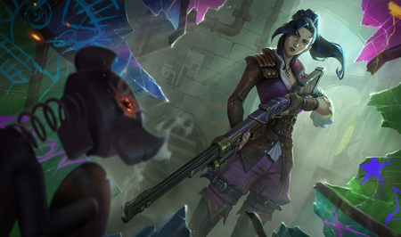 Skin Splash Arcane Caitlyn