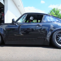 Los puristas lo odiarán, pero mira cómo este Porsche 911 cobra vida con un cuatro cilindros turbo Honda 