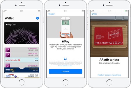 Anadir Tarjeta Apple Pay