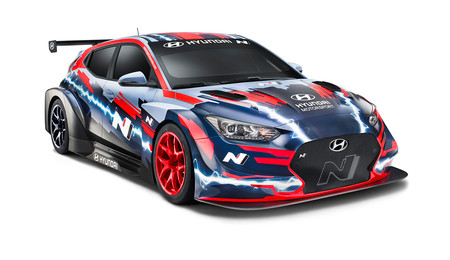 Hyundai Veloster N ETCR: el primer eléctrico de Hyundai para la competición se desvela en Frankfurt