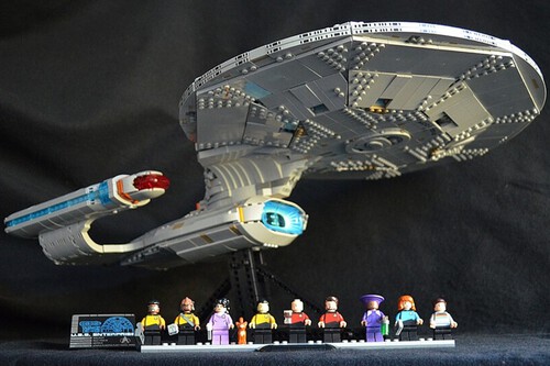 Enterprise de Lego / Imagem: Game Pro